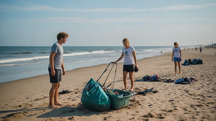 Callantsoog beach cleanup